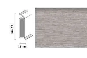 Плинтус Плинтус Dollken EP 60/13 2537 фото  | FLOORDEALER