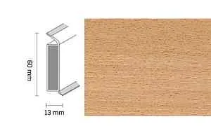 Плинтус Плинтус Dollken EP 60/13 2600 фото  | FLOORDEALER