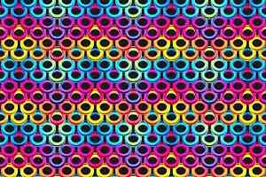 Ковролин Forbo Flotex Vision Shape 830008 (Ring pull) Sherbet фото  | FLOORDEALER