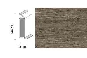 Плинтус Плинтус Dollken EP 60/13 2409 фото  | FLOORDEALER