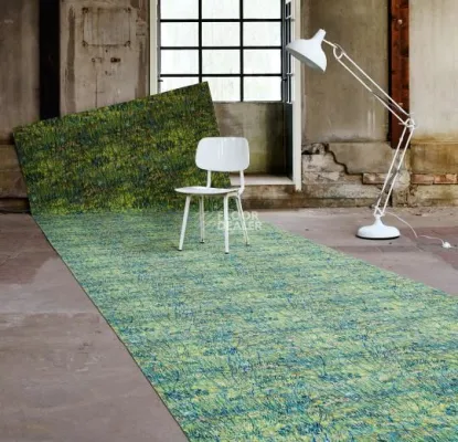 Ковролин Forbo Flotex Vision Pattern 941 (Van Gogh) Patch of Grass фото 3 | FLOORDEALER