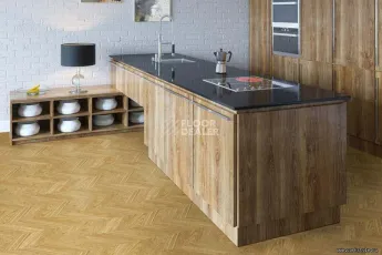 Chevron замковое Chevron Gold фото 3 | FLOORDEALER