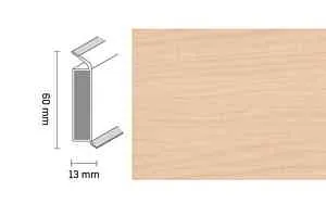 Плинтус Плинтус Dollken EP 60/13 2554 фото  | FLOORDEALER