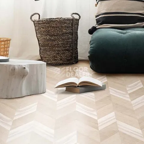 Chevron замковое Chevron Creme фото 3 | FLOORDEALER