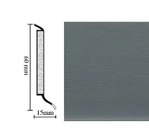 Плинтус Hsl 6 универсальный плинтус 1049 dark grey фото 1 | FLOORDEALER