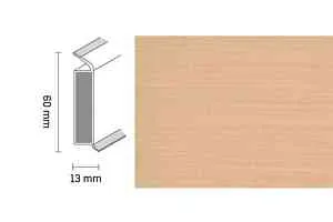 Плинтус Плинтус Dollken EP 60/13 2323 фото  | FLOORDEALER