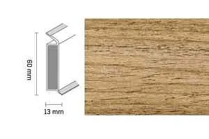 Плинтус Плинтус Dollken EP 60/13 2423 фото  | FLOORDEALER