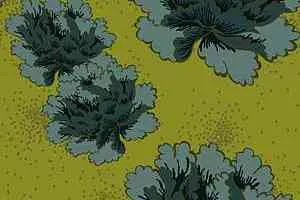 Ковролин Ege Highline Floorfashion by Muurbloem rf 5275 b 0204 фото  | FLOORDEALER