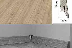 Плинтус Плинтус МДФ Kronotex ламинированный D3073 Плинтус ламинированный МДФ Kronotex Дуб Фалсбург фото  | FLOORDEALER