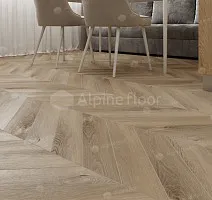 Alpine Floor Chevron 5мм SPC ламинат Дуб Синистра ECO 18-6 фото 2 | FLOORDEALER