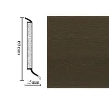 Плинтус Hsl 6 универсальный плинтус 1048 dark brown фото 1 | FLOORDEALER