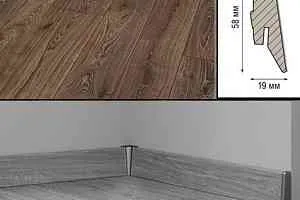 Плинтус Плинтус МДФ Kronotex ламинированный D3590 Плинтус ламинированный МДФ Kronotex Дуб Таймлесс фото  | FLOORDEALER