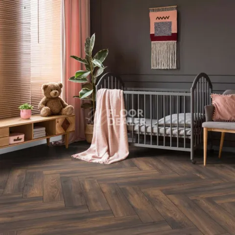 Kronotex Herringbone 10мм D6008 ДУБ ЭЛЬБА фото 3 | FLOORDEALER