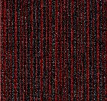 Ковровая плитка Bonkeel Party Line Redblack фото 1 | FLOORDEALER