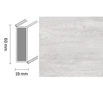 Плинтус Плинтус Dollken Cubu 60 Touch & Style 2943 фото 1 | FLOORDEALER