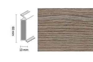 Плинтус Плинтус Dollken EP 60/13 2495 фото  | FLOORDEALER