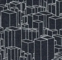 Ковролин Forbo Flotex Vision Showtime 210002 (Metropolis) Negative фото 1 | FLOORDEALER