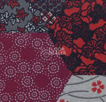 Ковролин Forbo Flotex Vision Showtime 200003 (Ecosystems) Kimono Red фото 1 | FLOORDEALER