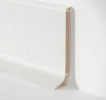 Плинтус Плинтус на деревянной основе Dollken S-60 flex life top 1013 (5012/117) Белый фото 1 | FLOORDEALER