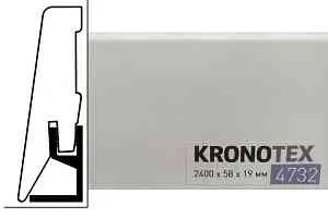 Плинтус Плинтус МДФ Kronotex ламинированный D4732 Плинтус ламинированный МДФ Kronotex Белый фото  | FLOORDEALER