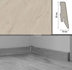 Плинтус МДФ Kronotex ламинированный D3597 Плинтус ламинированный МДФ Kronotex Дуб таймлесс бежевый фото 2 | FLOORDEALER