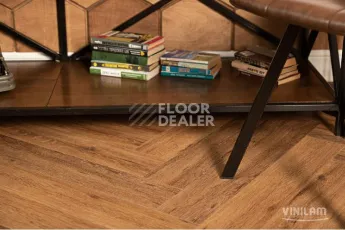 Кварцвиниловые полы Vinilam Parquet Herringbone 6,5 мм IS11210 Паркет Де Вилль фото 1 | FLOORDEALER