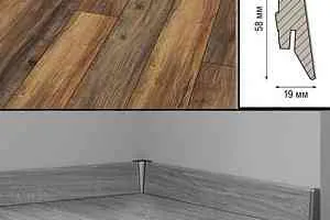 Плинтус Плинтус МДФ Kronotex ламинированный D3570 Плинтус ламинированный МДФ Kronotex Дуб Портовый фото  | FLOORDEALER