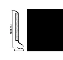 Плинтус Hsl 10 универсальный плинтус 0110 black фото 1 | FLOORDEALER